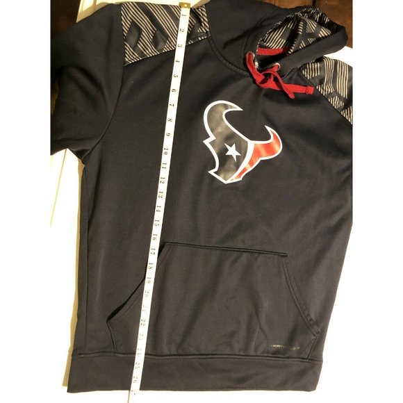 Majestic Houston Texans Blue Hoodie Men’s Medium - Picture 5 of 8